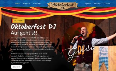 Schermafbeelding van djgildo.nl