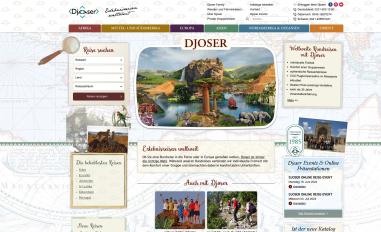 Schermafbeelding van djoser.de