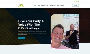 Schermafbeelding van djsoostboys.nl