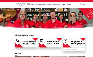 Schermafbeelding van dkmeppel.nl