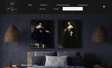 Schermafbeelding van dm-athome.nl