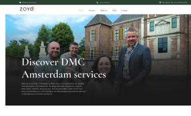 Schermafbeelding van dmc-amsterdam.eu