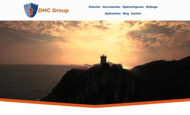 Schermafbeelding van dmcgroup.nl