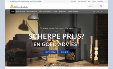Schermafbeelding van dmhoutkachels.nl