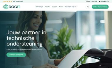 Schermafbeelding van doc-it.nl