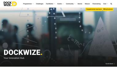 Schermafbeelding van dockwize.nl