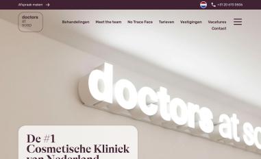 Schermafbeelding van doctorsatsoap.com