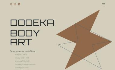 Schermafbeelding van dodeka.ink