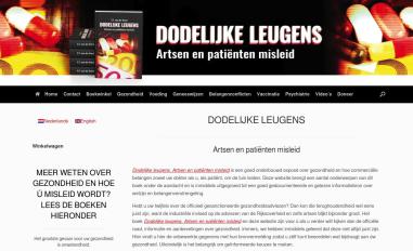 Schermafbeelding van dodelijkeleugens.nl