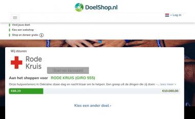 Schermafbeelding van doelshop.nl