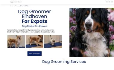 Schermafbeelding van doggroomereindhoven.nl