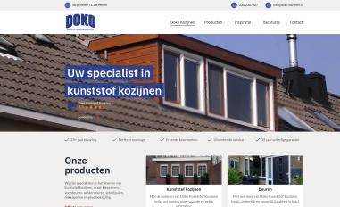 Schermafbeelding van doko-kozijnen.nl