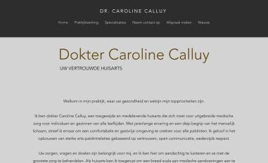 Schermafbeelding van doktercalluy.com