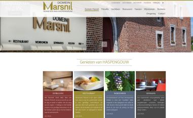 Schermafbeelding van domeinmarsnil.be