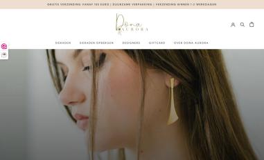 Schermafbeelding van dona-aurora.nl