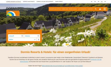 Schermafbeelding van dormio.de