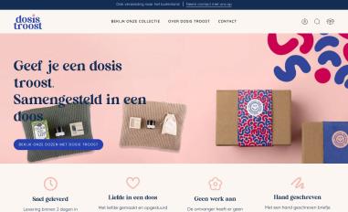 Schermafbeelding van dosistroost.nl