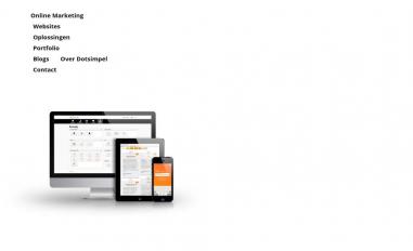 Schermafbeelding van dotsimpel.nl