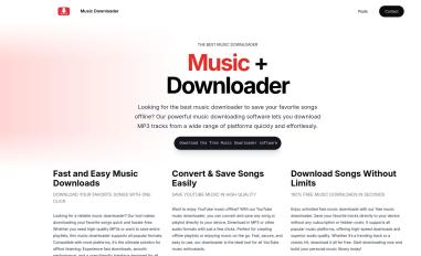 Schermafbeelding van downloader-website.onrender.com