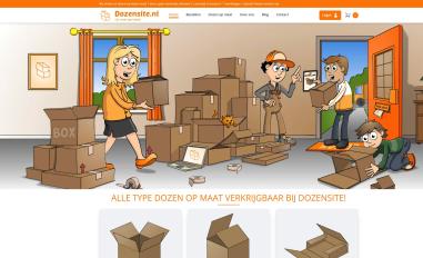 Schermafbeelding van dozensite.nl