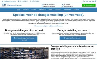 Schermafbeelding van draagarmstelling-online.nl