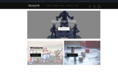 Schermafbeelding van draakestein.nl