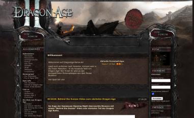 Schermafbeelding van dragonage-game.de