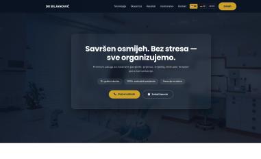 Schermafbeelding van drbiljanovic.netlify.app