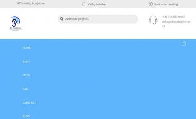 Schermafbeelding van drearcleaner.nl