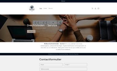 Schermafbeelding van drechtsteden-service.nl