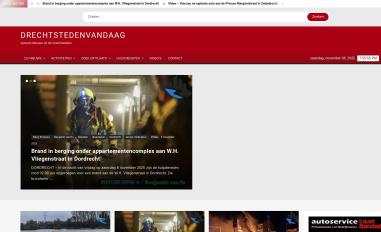 Schermafbeelding van drechtstedenvandaag.nl
