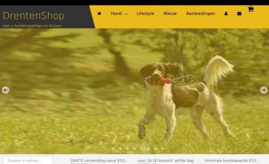 Schermafbeelding van drentenshop.nl