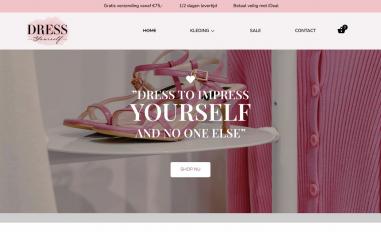 Schermafbeelding van dress-yourself.nl