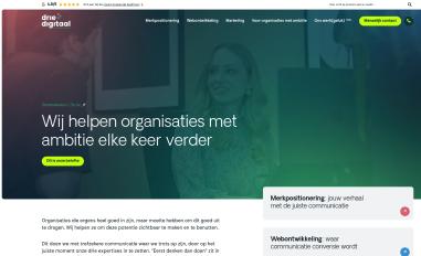 Schermafbeelding van driedigitaal.nl