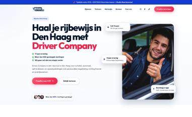 Schermafbeelding van drivercompany.vercel.app