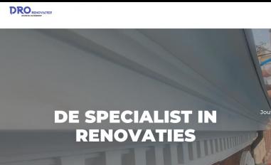Schermafbeelding van dro-renovaties.nl