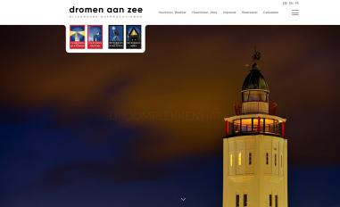 Schermafbeelding van dromenaanzee.nl