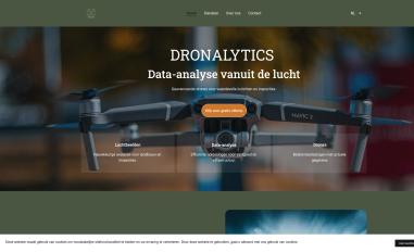 Schermafbeelding van dronalytics.eu