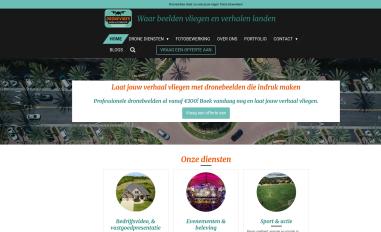 Schermafbeelding van dronevibes.nl