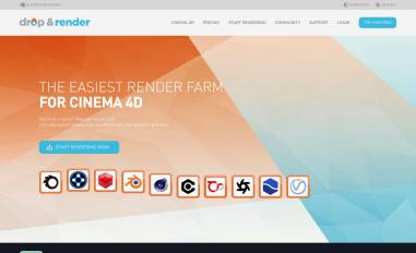 Schermafbeelding van dropandrender.com