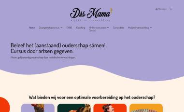 Schermafbeelding van drsmama.com