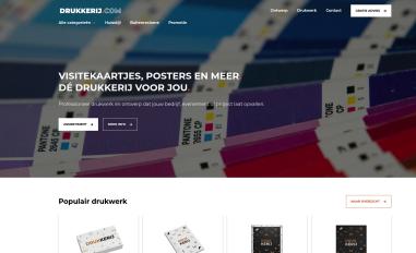 Schermafbeelding van drukkerij.com