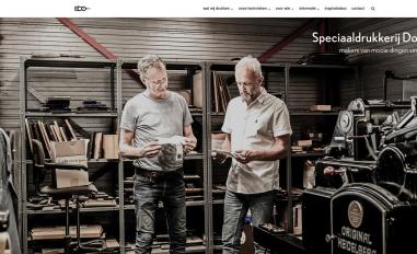 Schermafbeelding van drukkerijdouma.nl