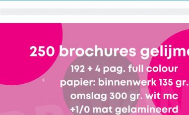 Schermafbeelding van drukwerkonline.nl