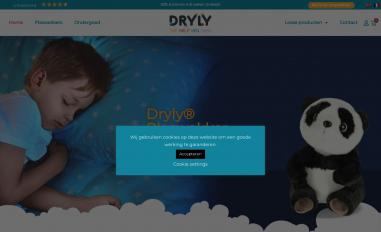 Schermafbeelding van dryly.nl