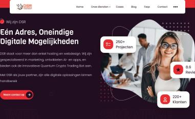 Schermafbeelding van dsrcommerce.nl