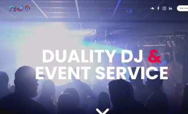Schermafbeelding van dualityevents.nl