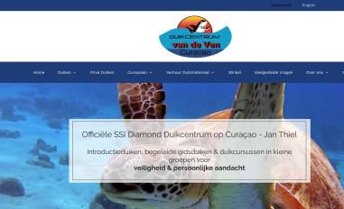 Schermafbeelding van duikcentrumvandeven.com