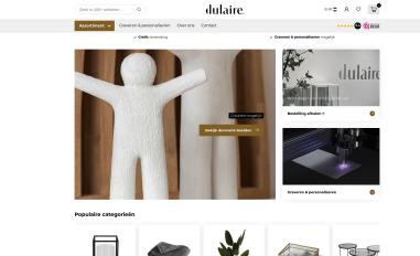 Schermafbeelding van dulaire.nl