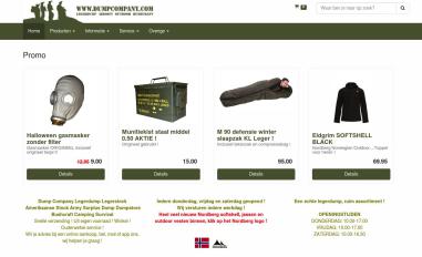 Schermafbeelding van dumpcompany.com